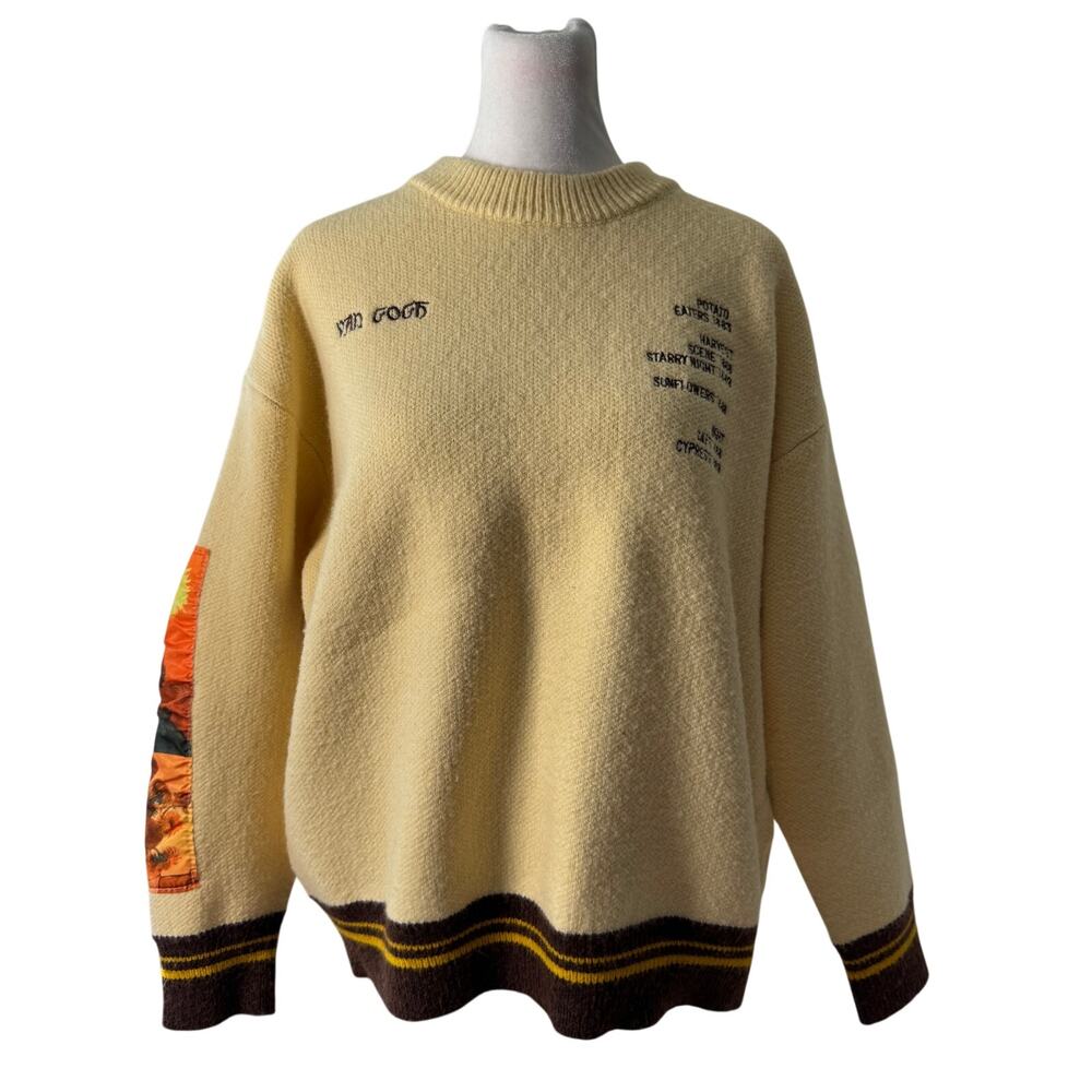 Aelfric Eden Vincent Van Gogh Pullover Unisex Sweater - Picture 2 of 11